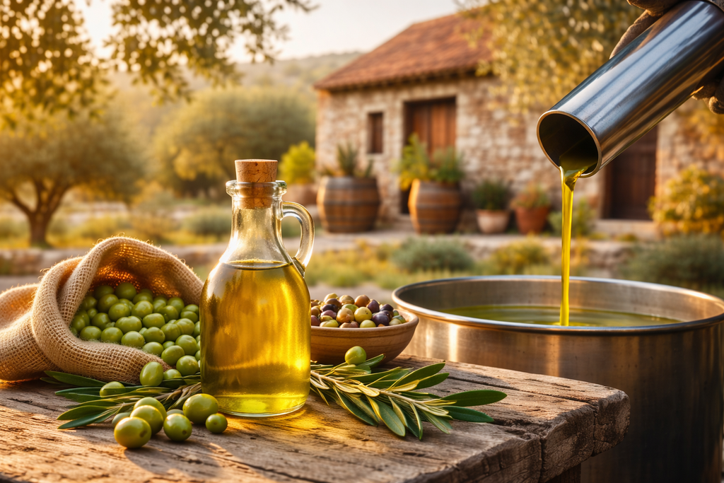Croatian extra virgin olive oil from a small family farm in the Zadar region