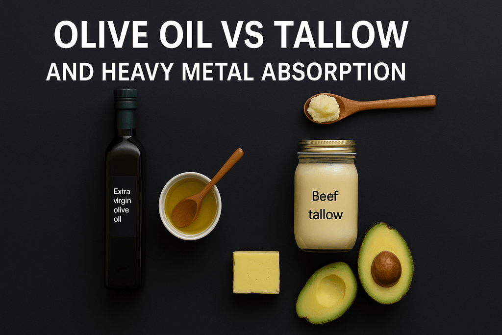 Olive Oil vs Tallow: What Science Says About Heavy Metals, Bile, and Your Health